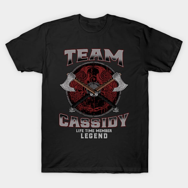Cassidy - Life Time Member Legend T-Shirt by Stacy Peters Art